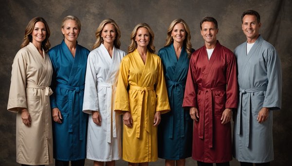 Peignoirs élégants : confort sur mesure pour toute la famille